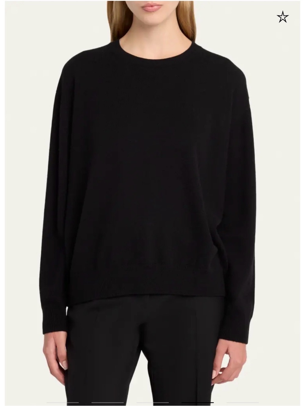 THE ROW Misael Cashmere Crewneck Sweater